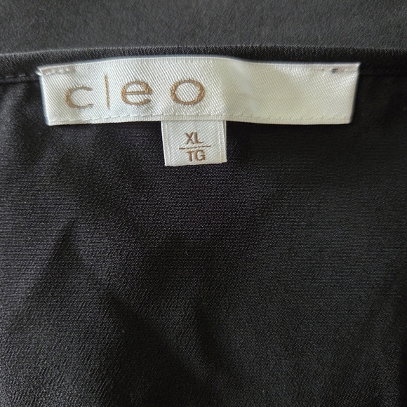⭐️Cleo Black Sleeveless Tank Top Size XL - Picture 4 of 5